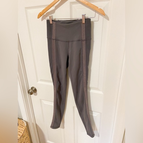 Lululemon Power Lines Pant Leggings Titanium / Dark Chrome - Picture 10 of 10